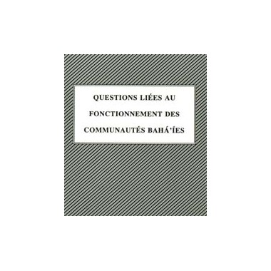 Divers Questions liées au fonctionnement des communautés ? compilation