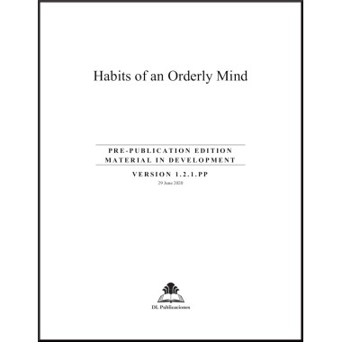 Ruhi - Préjeune - Anglais - Les habitudes d'un esprit ordonné