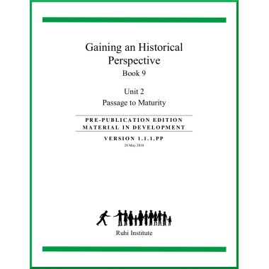 Livre 9 - Unité 2 - En anglais - Passage à la maturité