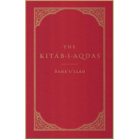 Le Très-Saint-Livre  en Anglais - Kitáb-i-Aqdas