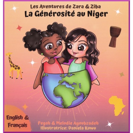 Livre pour enfant : Les Aventures de Zara & Ziba - La Générosité au Niger