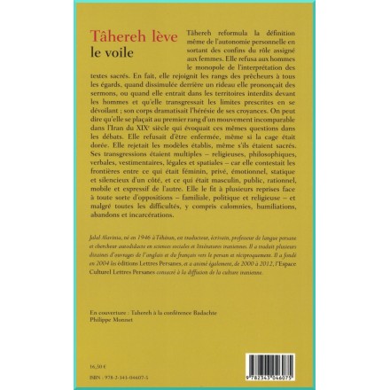 Tâhereh lève le voile