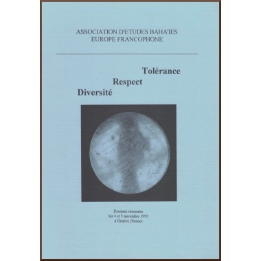 Conférence sur la Tolérance, Respect, Diversité