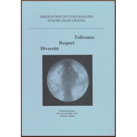 Conférence sur la Tolérance, Respect, Diversité