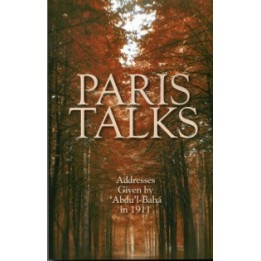 Paris Talks  of  'Abdul'Bahá