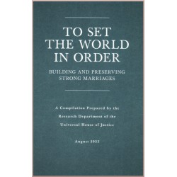 To Set the World in Order...