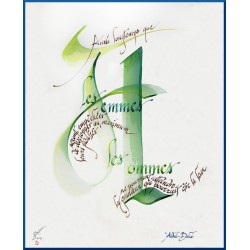 Calligraphie  - C06/C37...