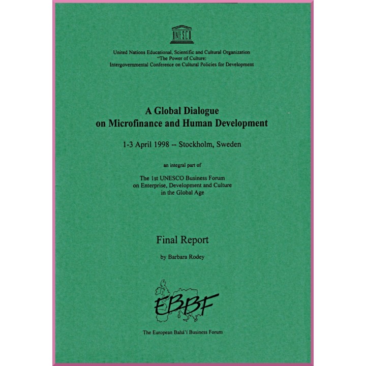 Global Dialogue on Microfinance and Human Development