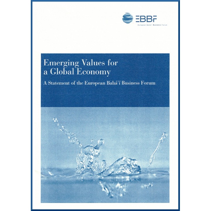 Emerging Values for a Global Economy