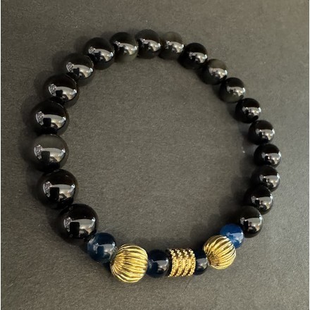Chapelet 19 perles Verre ou Pierre