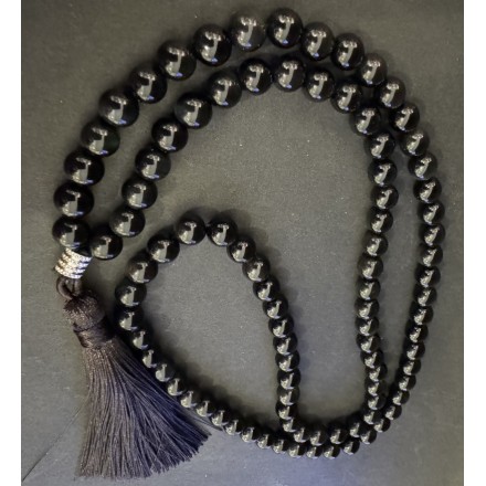 Chapelet 95 perles en  pierre