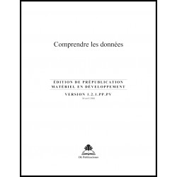 Livret Pré-jeune :Comprendre les données
