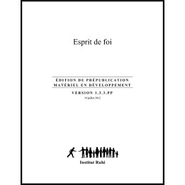 Esprit de foi - livret Préjeunes 11 à 12 ans