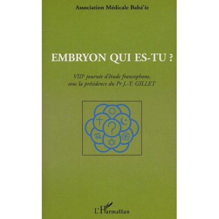 Divers Embryon qui es-tu ? 8e journée d'études francophone 1995