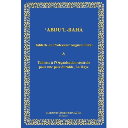 Tablette au Professeur A.Forel & Tablette de La Haye