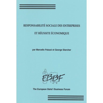 PALAZZI et STARCHER Responsabilité sociale de l'entreprise