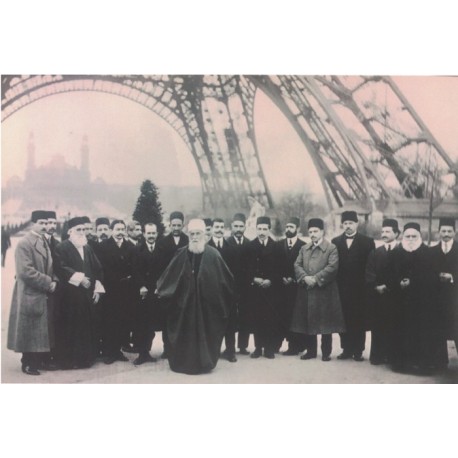 Carte postale : 'Abdu'l-Bahá à Paris